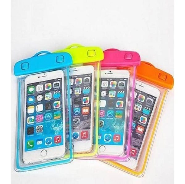 Waterproof Mobile Cover Bag – Protective Pouch (Random Color)