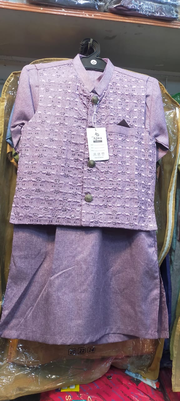 kurta shalwar & waistcoat